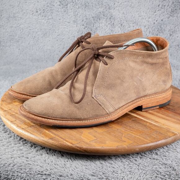 Frye Tan Suede Lace-Up Chukka Boots Men’s Size 10.5 D - Picture 3 of 7